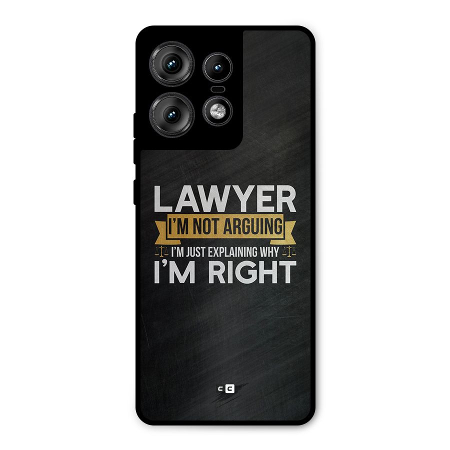 Lawyer Explains Metal Back Case for Motorola Edge 50 Pro