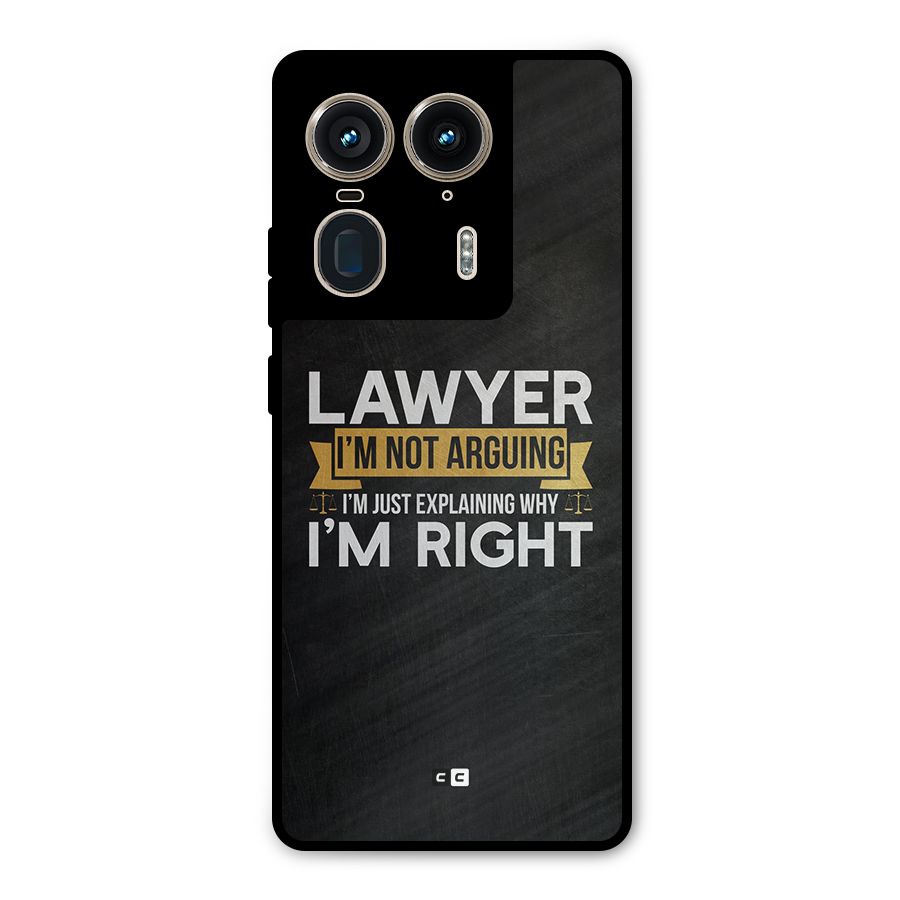 Lawyer Explains Metal Back Case for Motorola Edge 50 Ultra