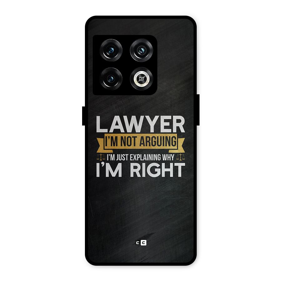 Lawyer Explains Metal Back Case for OnePlus 10 Pro 5G