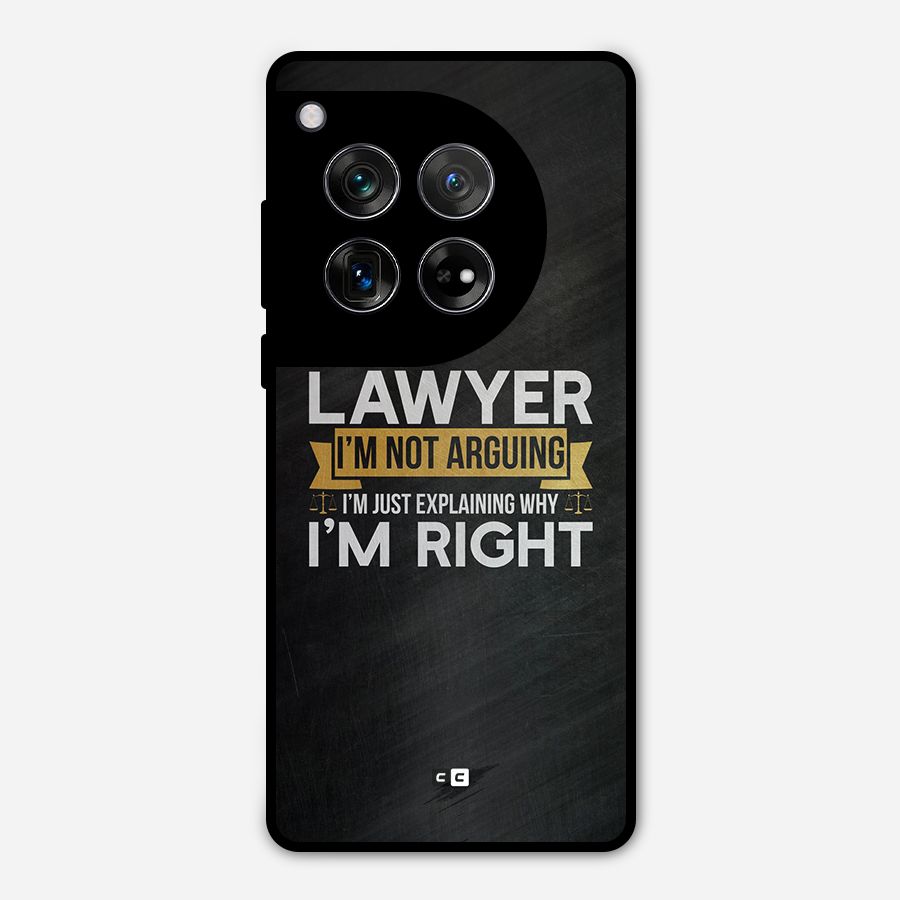 Lawyer Explains Metal Back Case for OnePlus 12