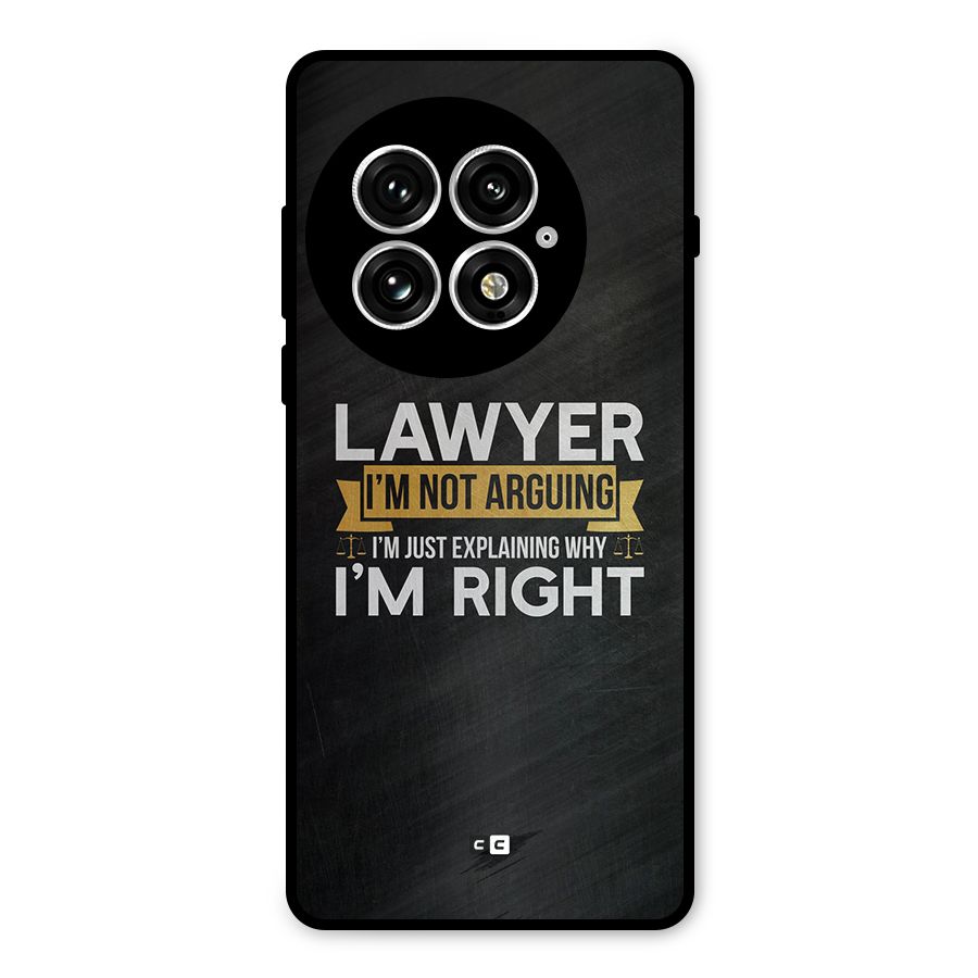 Lawyer Explains Metal Back Case for OnePlus 13