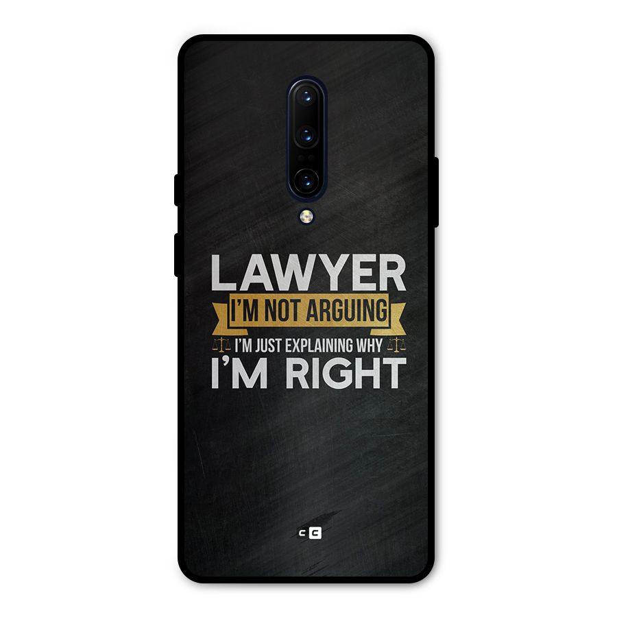 Lawyer Explains Metal Back Case for OnePlus 7 Pro