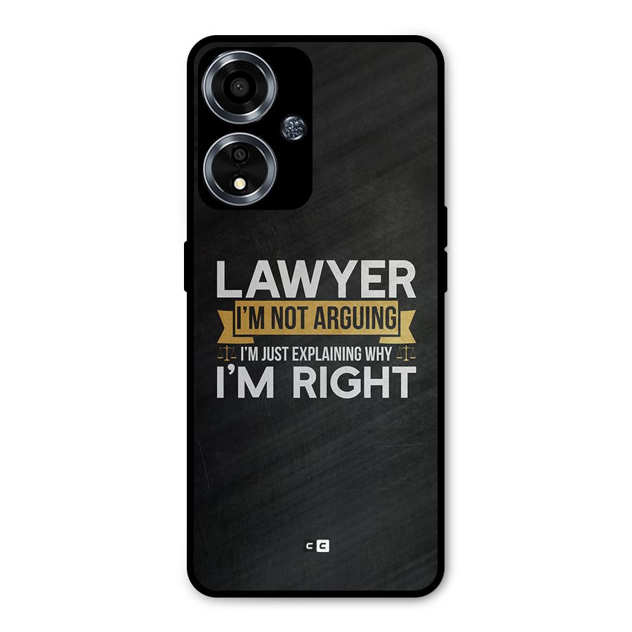 Lawyer Explains Metal Back Case for Oppo A59