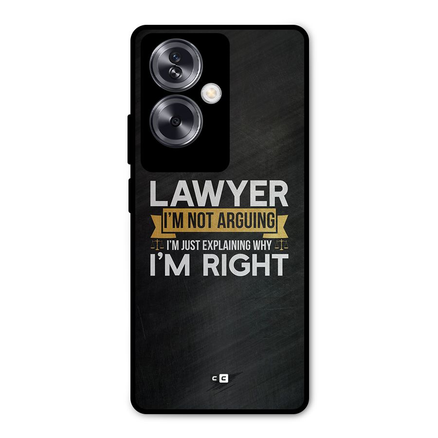 Lawyer Explains Metal Back Case for Oppo A79 5G