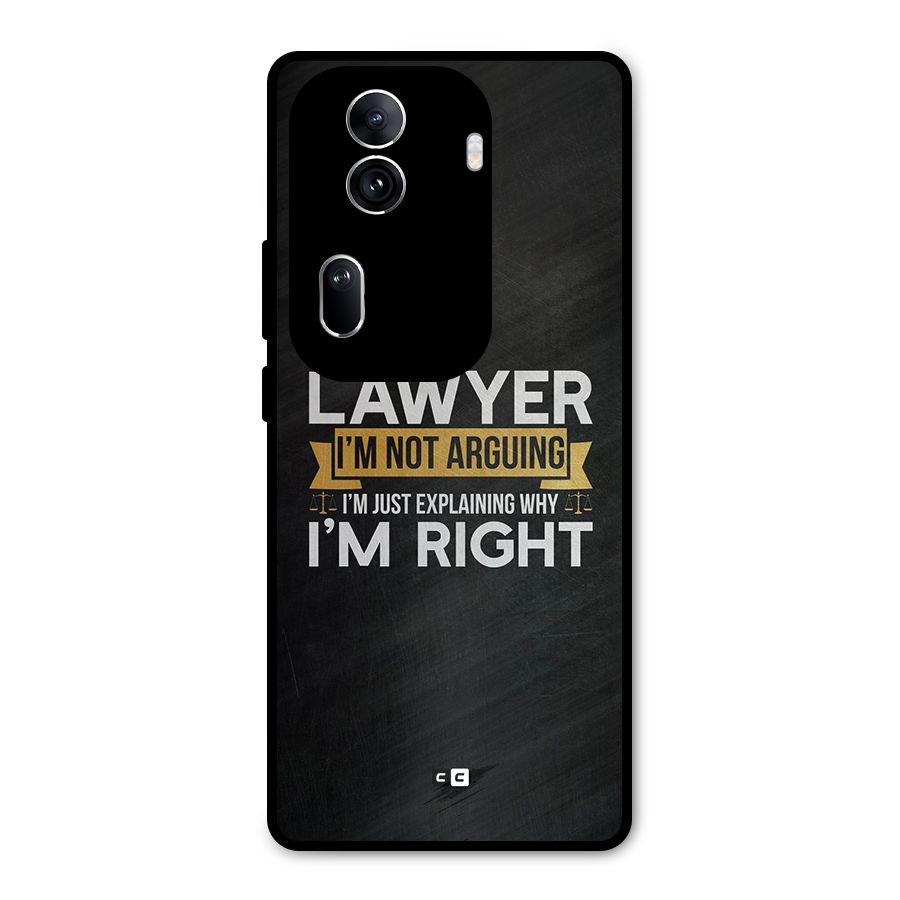 Lawyer Explains Metal Back Case for Oppo Reno11 Pro 5G