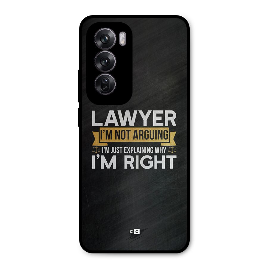Lawyer Explains Metal Back Case for Oppo Reno12 Pro
