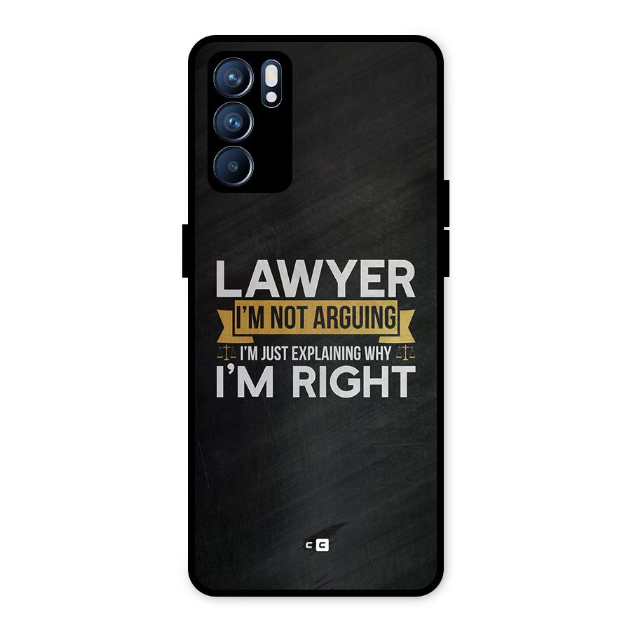 Lawyer Explains Metal Back Case for Oppo Reno6 5G
