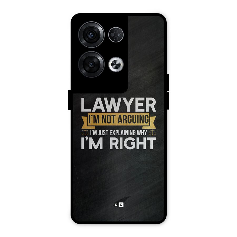 Lawyer Explains Metal Back Case for Oppo Reno8 Pro 5G