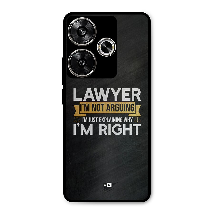 Lawyer Explains Metal Back Case for Poco F6