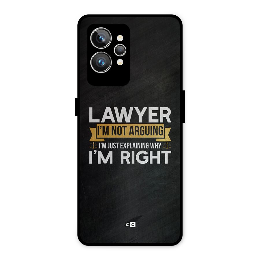 Lawyer Explains Metal Back Case for Realme GT2 Pro