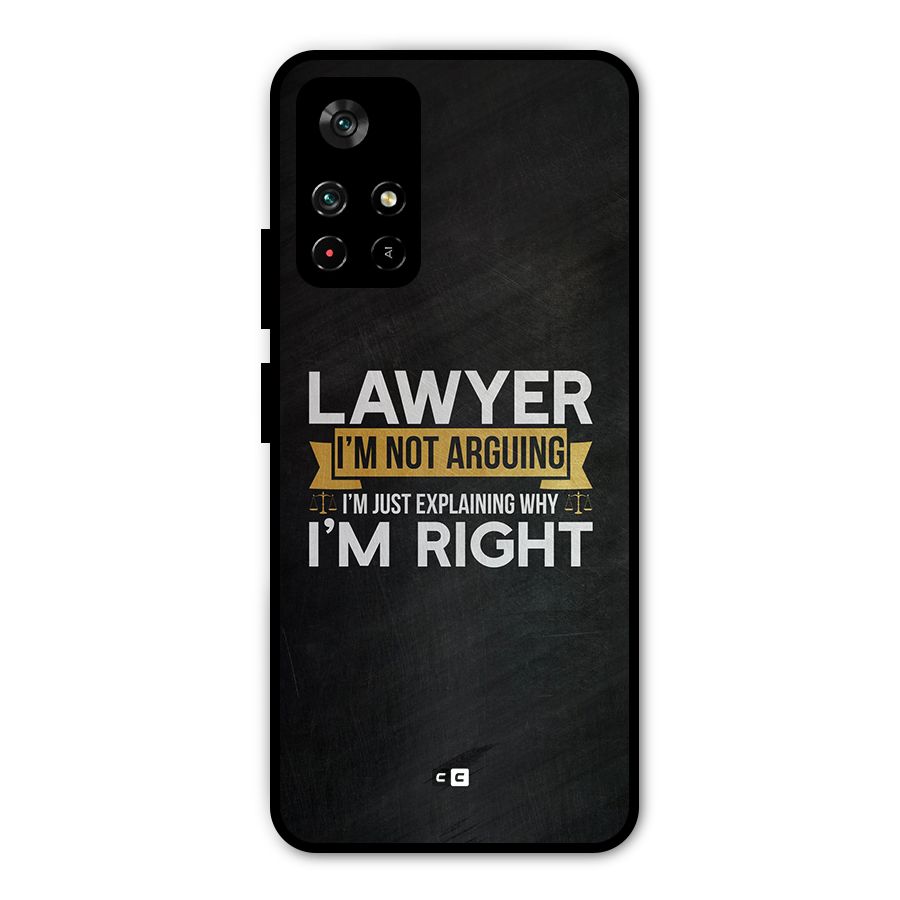 Lawyer Explains Metal Back Case for Redmi Note 11T 5G