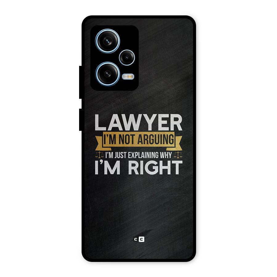 Lawyer Explains Metal Back Case for Redmi Note 12 Pro