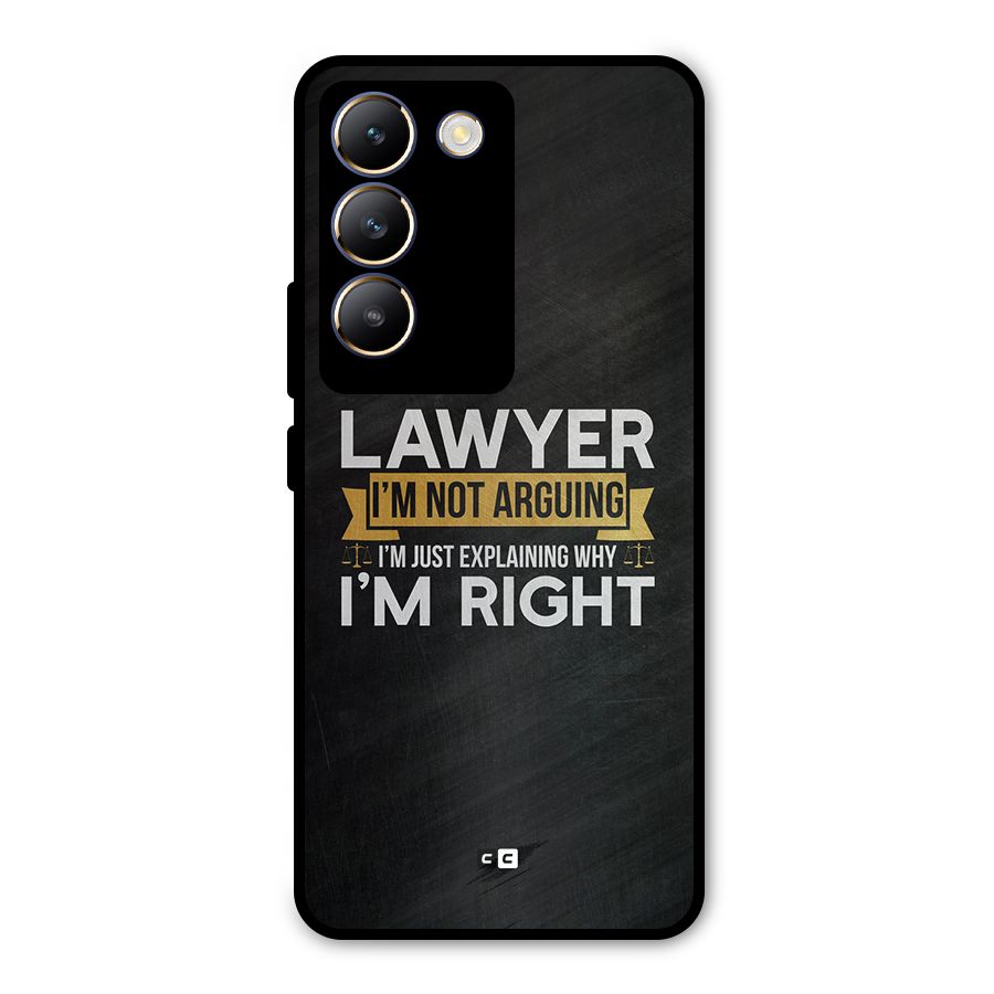 Lawyer Explains Metal Back Case for Vivo T3 5G
