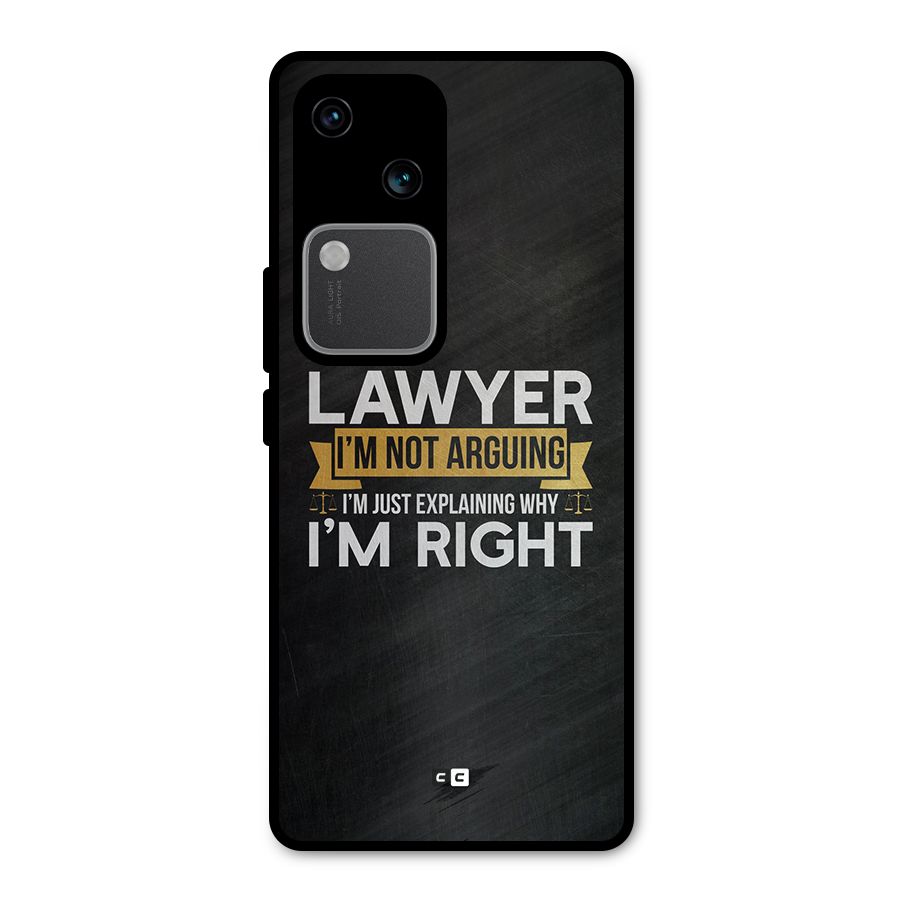 Lawyer Explains Metal Back Case for Vivo V30 Pro