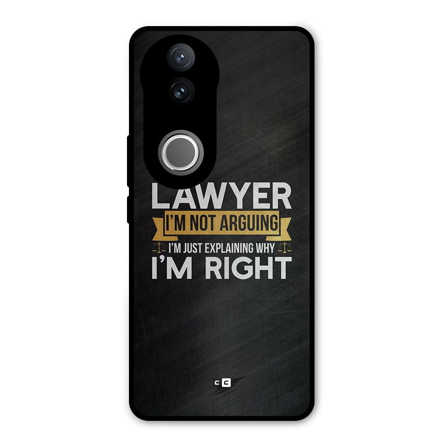 Lawyer Explains Metal Back Case for Vivo V50e