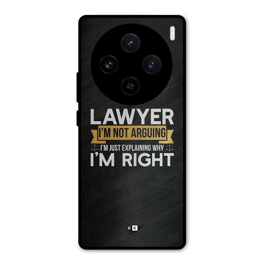 Lawyer Explains Metal Back Case for Vivo X100