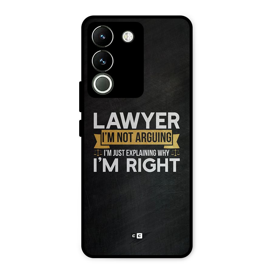Lawyer Explains Metal Back Case for Vivo Y200