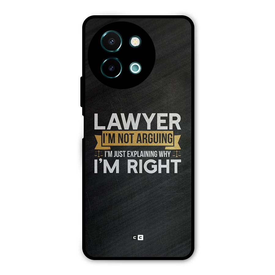 Lawyer Explains Metal Back Case for Vivo Y58
