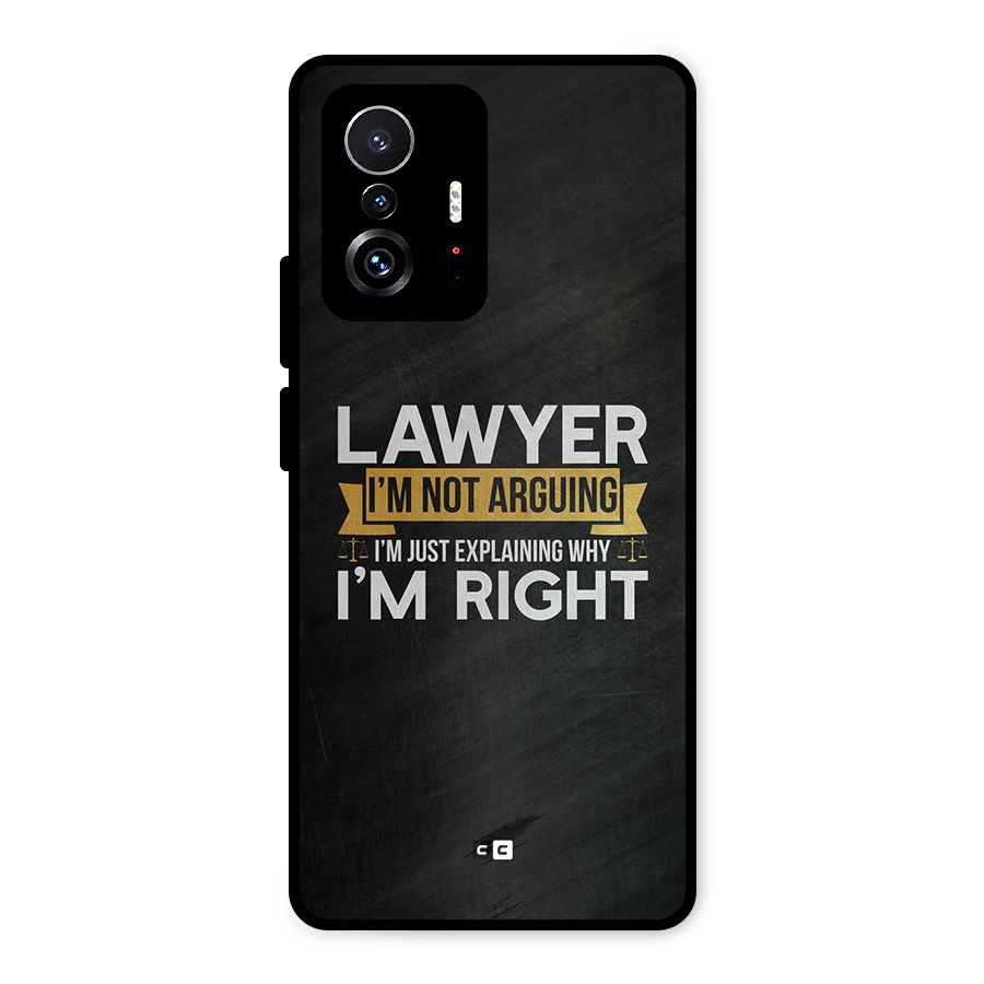 Lawyer Explains Metal Back Case for Xiaomi 11T Pro