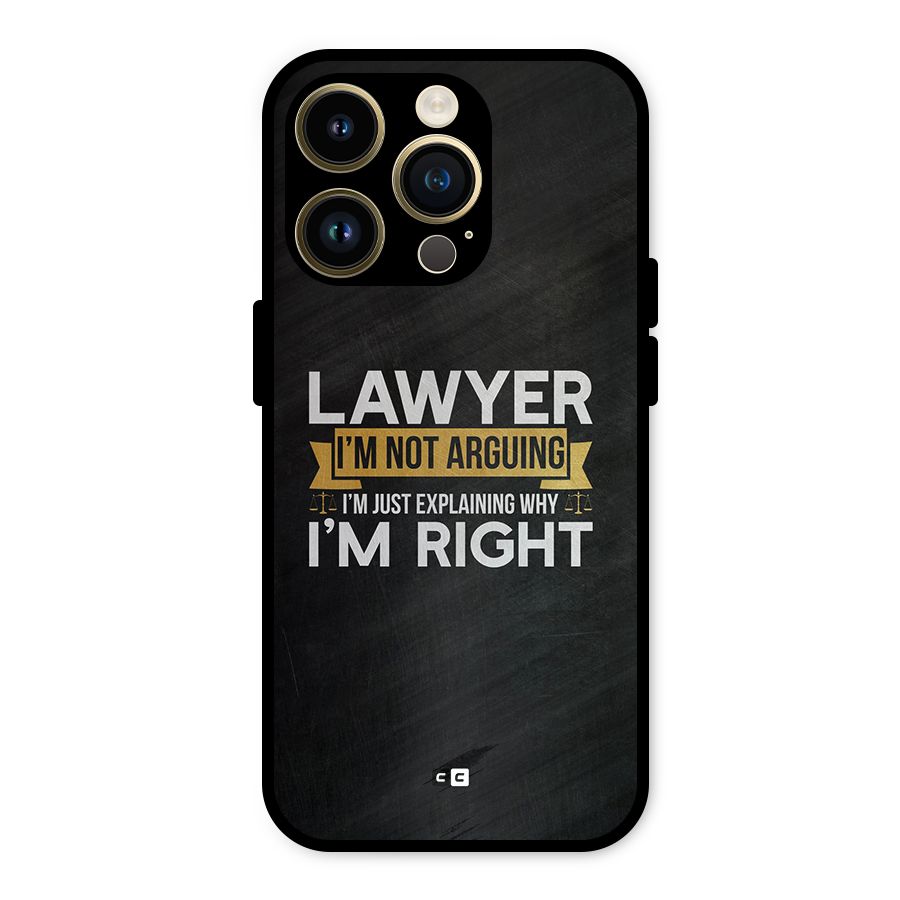 Lawyer Explains Metal Back Case for iPhone 14 Pro