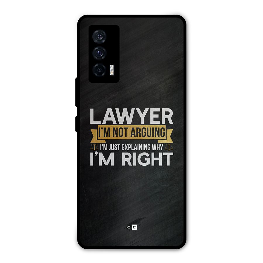 Lawyer Explains Metal Back Case for iQOO 7 5G