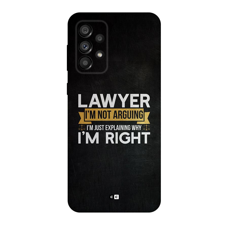 Lawyer Explains Original Polycarbonate Back Case for Galaxy A73 5G