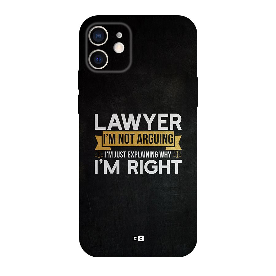 Lawyer Explains Original Polycarbonate Back Case for iPhone 12