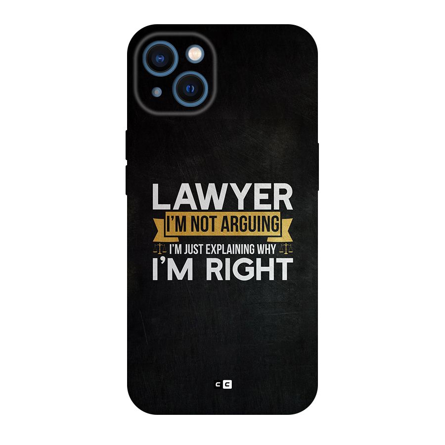 Lawyer Explains Original Polycarbonate Back Case for iPhone 13