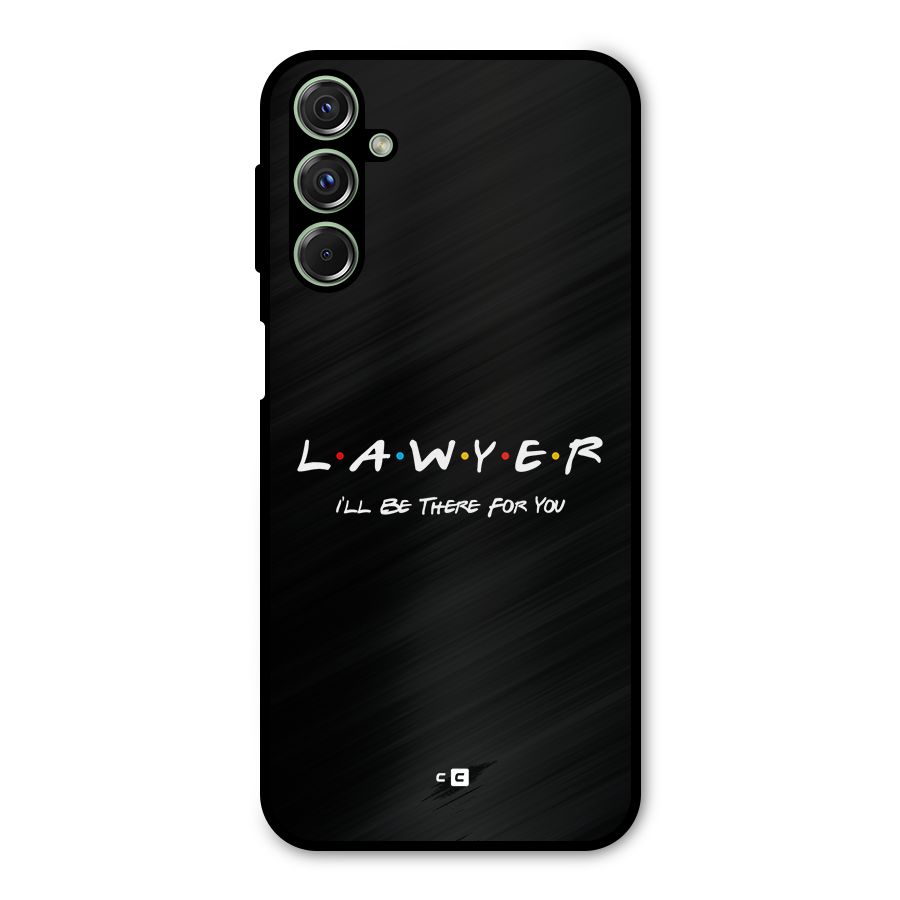 Lawyer For You Metal Back Case for Galaxy M34