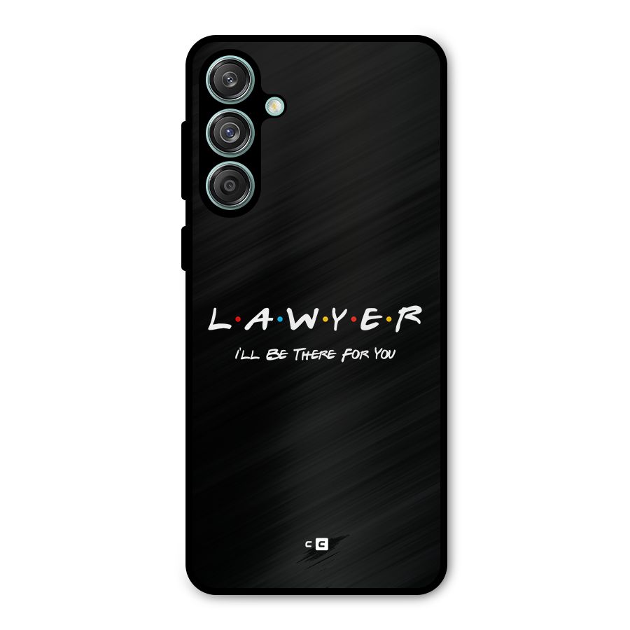 Lawyer For You Metal Back Case for Galaxy M55 5G