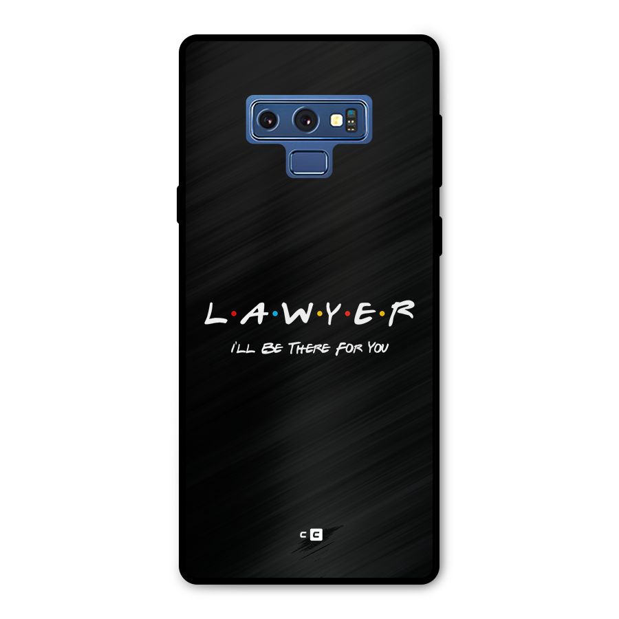 Lawyer For You Metal Back Case for Galaxy Note 9