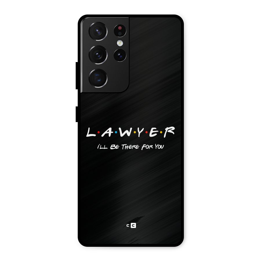 Lawyer For You Metal Back Case for Galaxy S21 Ultra 5G