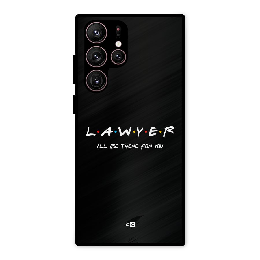 Lawyer For You Metal Back Case for Galaxy S22 Ultra 5G