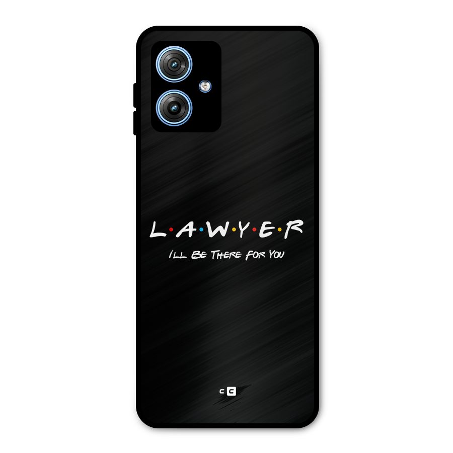 Lawyer For You Metal Back Case for Moto G54