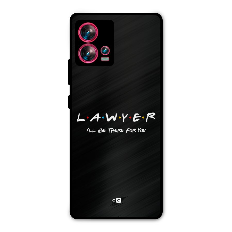 Lawyer For You Metal Back Case for Motorola Edge 30 Fusion