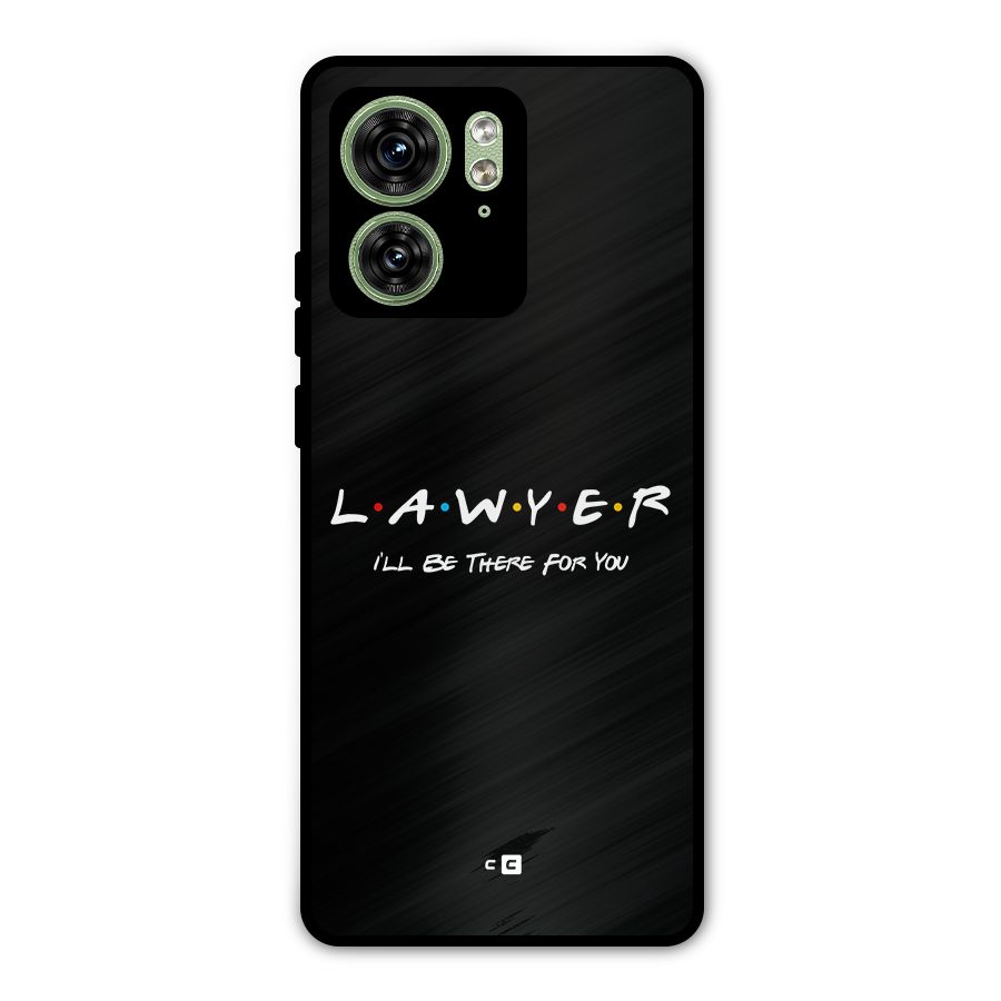 Lawyer For You Metal Back Case for Motorola Edge 40 5G