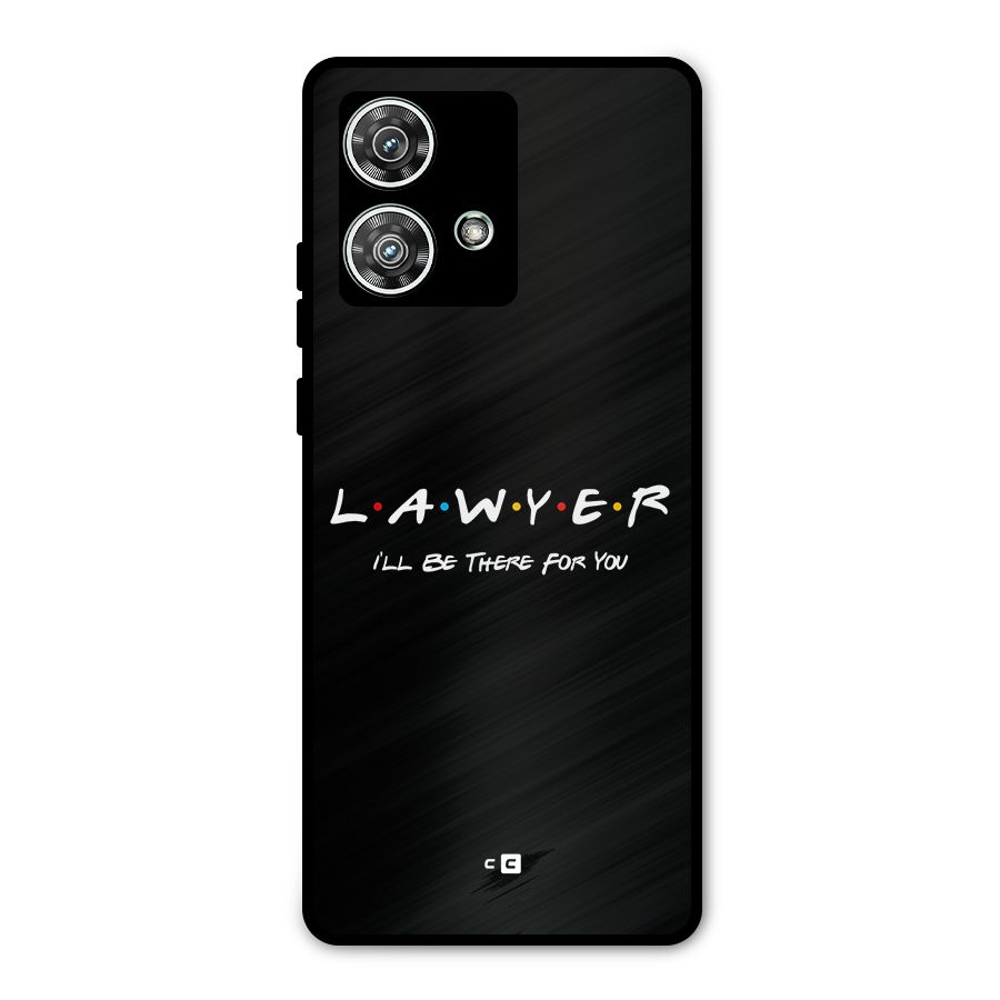 Lawyer For You Metal Back Case for Motorola Edge 40 Neo