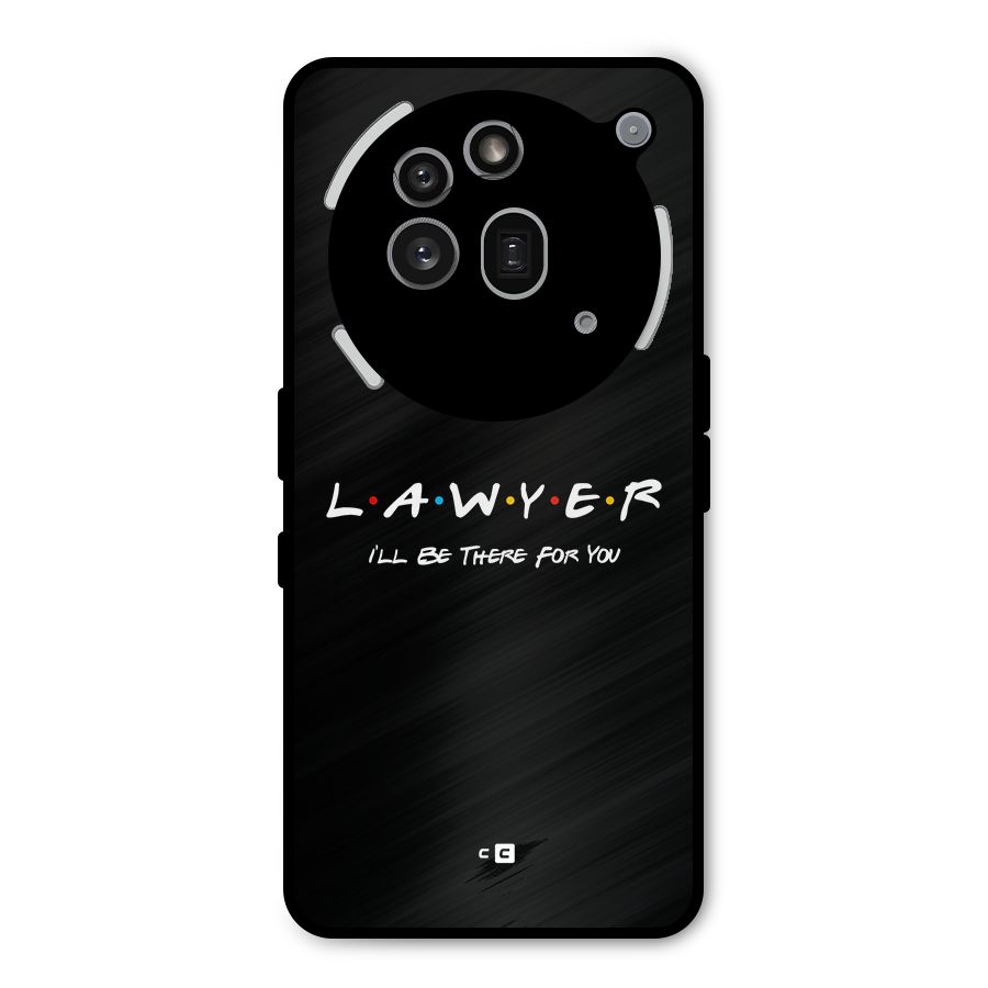 Lawyer For You Metal Back Case for Nothing Phone 3a Pro