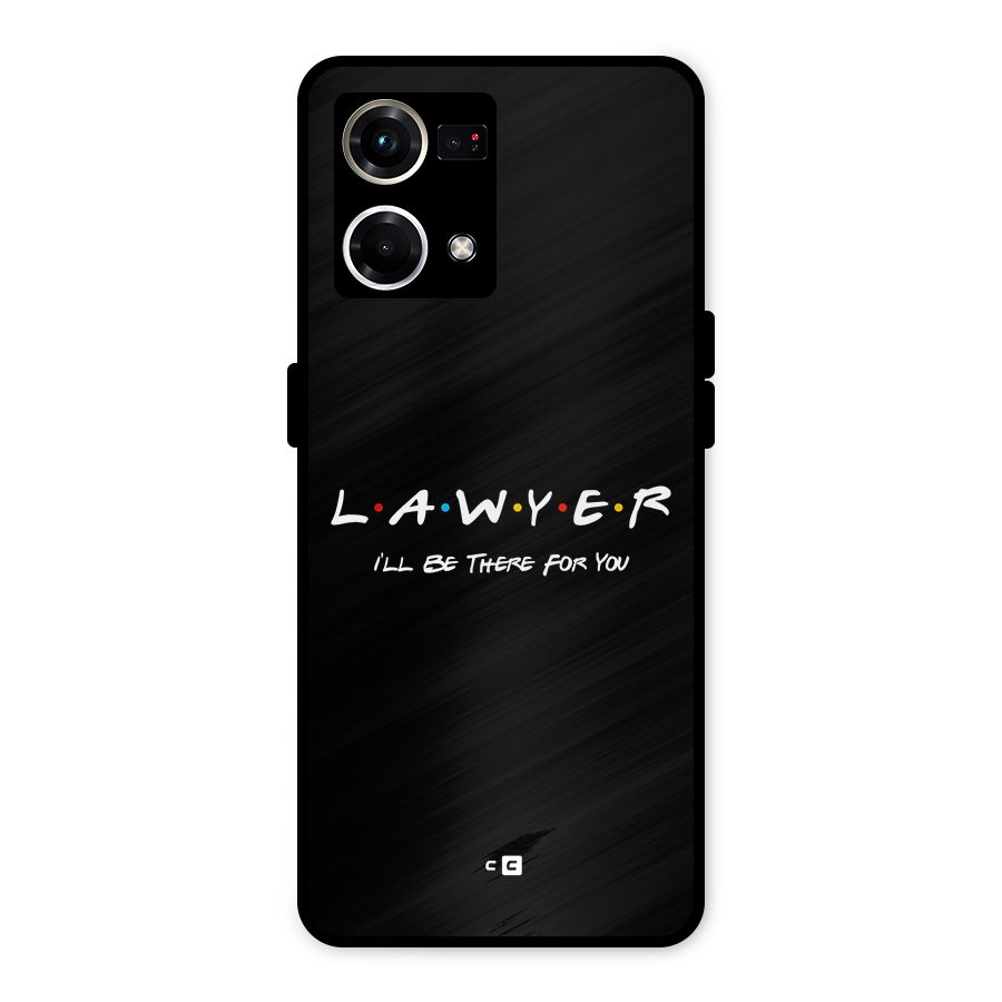Lawyer For You Metal Back Case for Oppo F21 Pro 4G