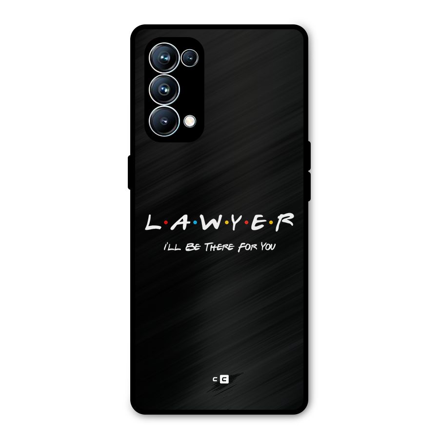 Lawyer For You Metal Back Case for Oppo Reno5 Pro 5G
