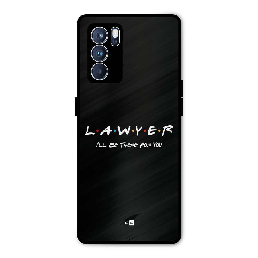 Lawyer For You Metal Back Case for Oppo Reno6 Pro 5G