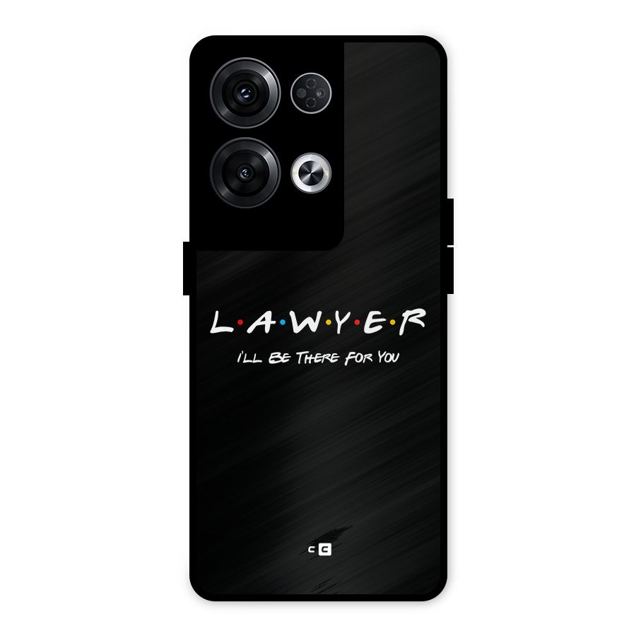 Lawyer For You Metal Back Case for Oppo Reno8 Pro 5G