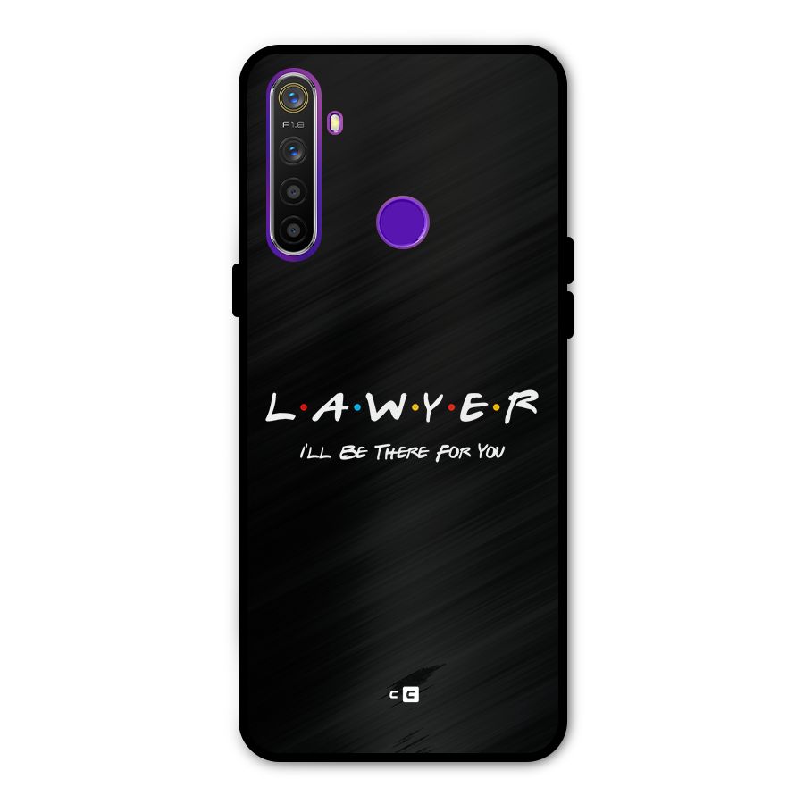 Lawyer For You Metal Back Case for Realme Narzo 10