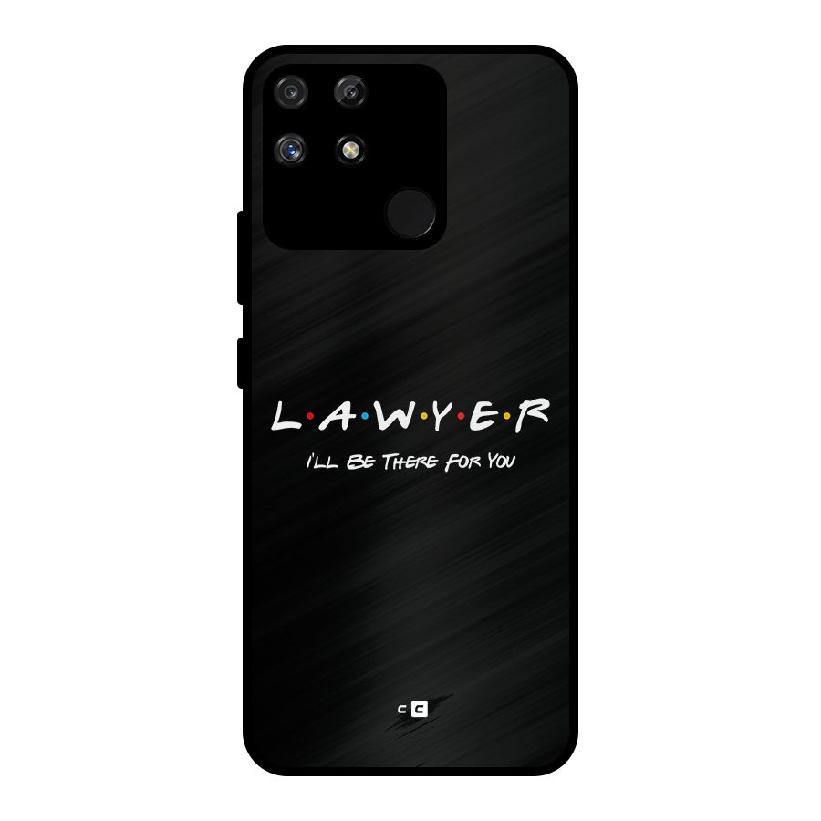 Lawyer For You Metal Back Case for Realme Narzo 50A