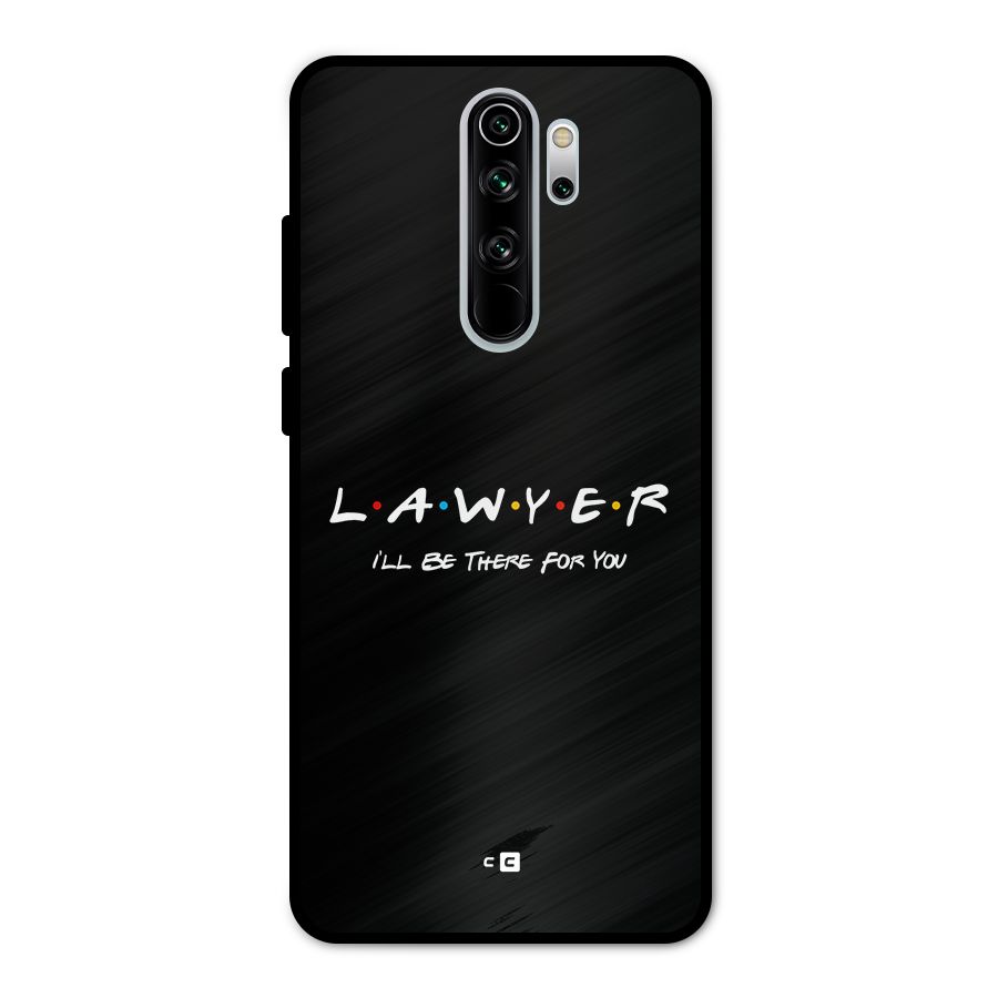 Lawyer For You Metal Back Case for Redmi Note 8 Pro
