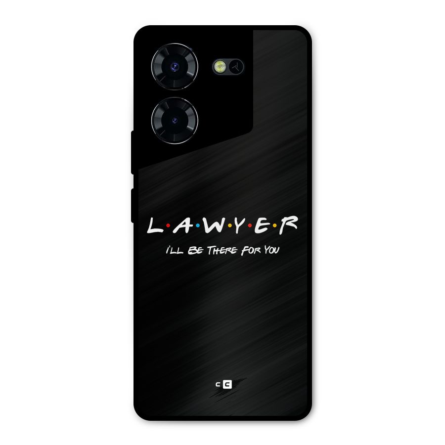 Lawyer For You Metal Back Case for Tecno Pova 5 Pro 5G