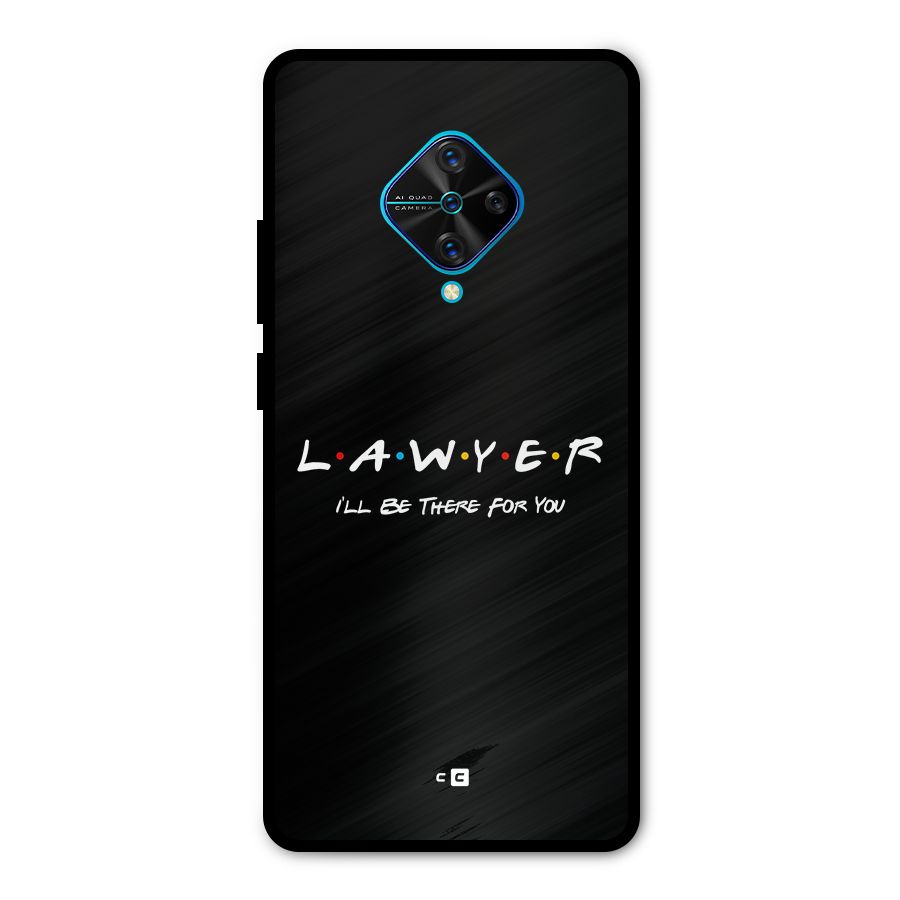 Lawyer For You Metal Back Case for Vivo S1 Pro