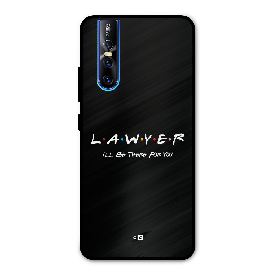 Lawyer For You Metal Back Case for Vivo V15 Pro