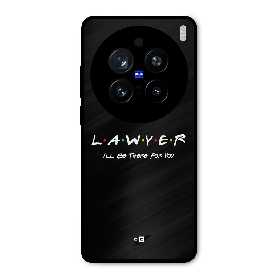 Lawyer For You Metal Back Case for Vivo X200 Pro
