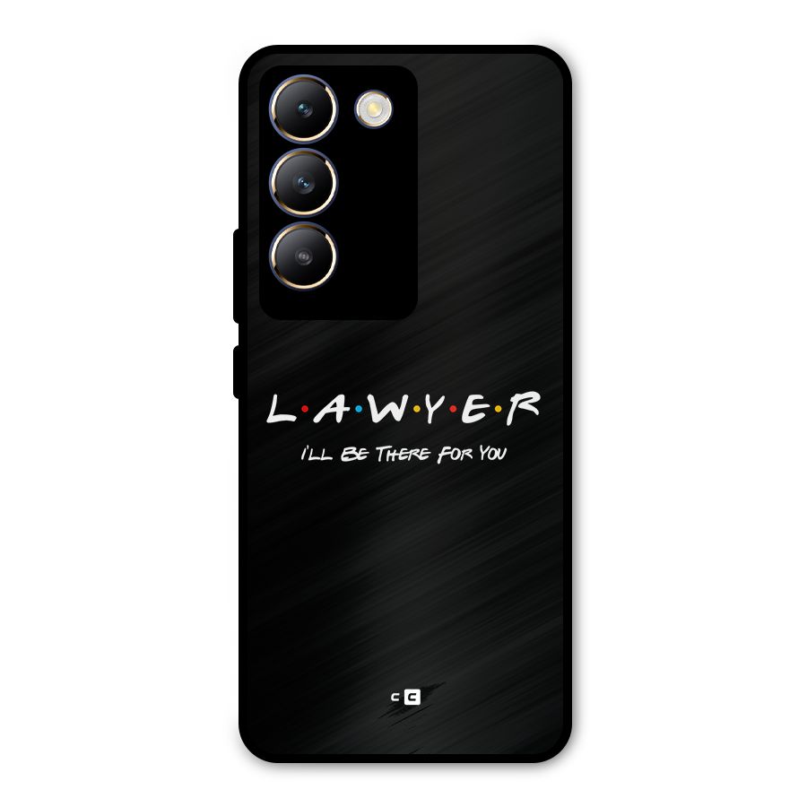 Lawyer For You Metal Back Case for Vivo Y200e